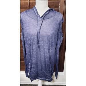 Cato Live Well Super Soft Hoodie running Purple lightweight XL Activewear yoga